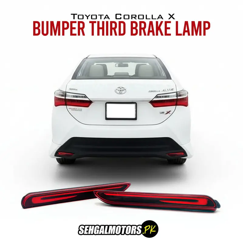Toyota Corolla X Back Bumper Third Brake Lamp Style A 2020 - 2026 1