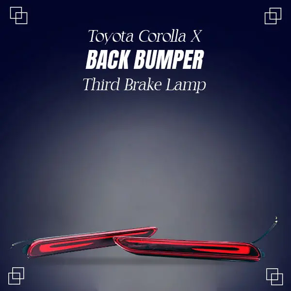 Toyota Corolla X Back Bumper Third Brake Lamp Style A 2020 - 2026 2