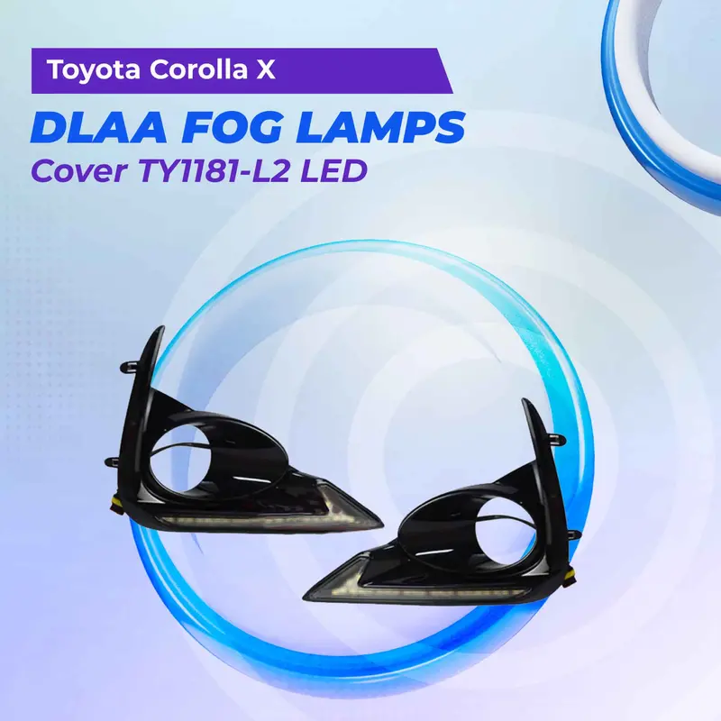 Toyota Corolla X Dlaa Fog Lamps Cover Ty1181-L2 Led 2021 - 2025 1