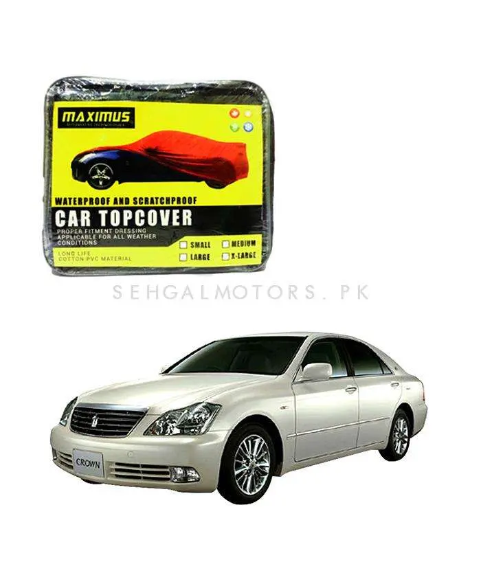 Toyota Crown Maximus Non Woven Car Top Cover 2003-2008 - - Scratchproof Waterproof - Without Belt 2
