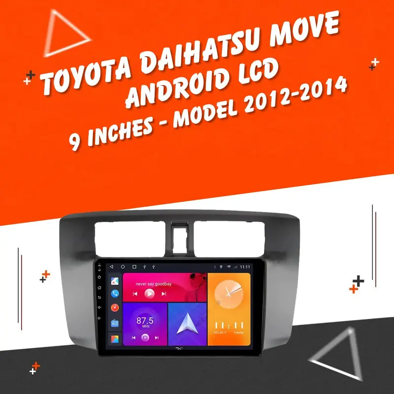 Toyota Daihatsu Move Android Lcd 9 Inches 2011 - 2014 1