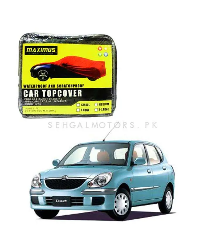 Toyota Duet Maximus Non Woven Top Cover 1998 - 2006 - Scratchproof Waterproof 1