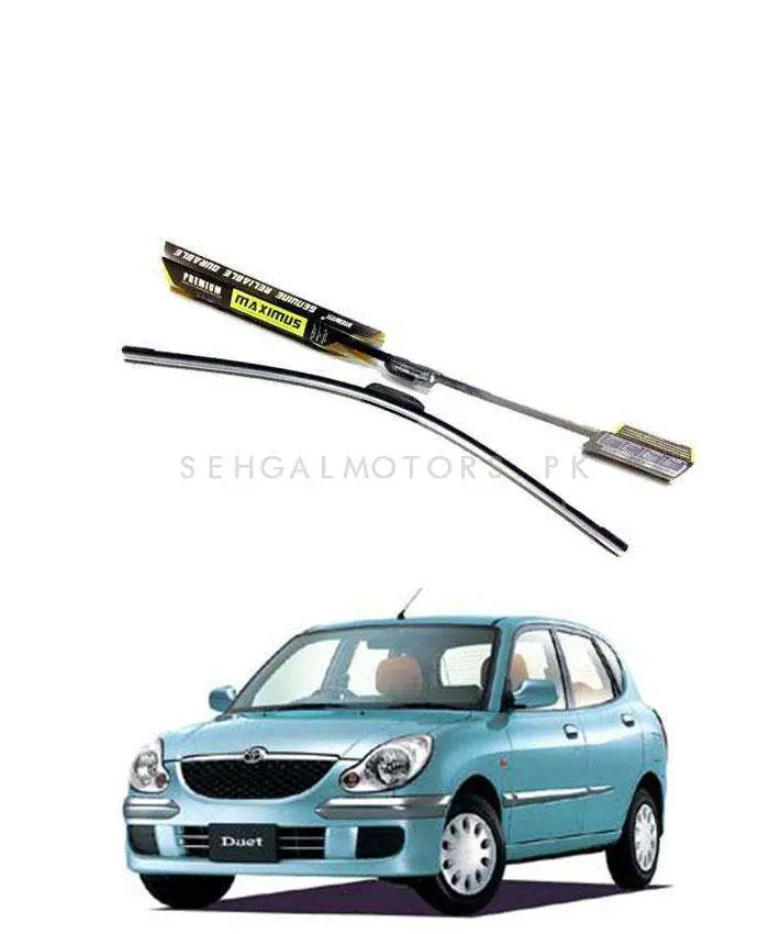 Toyota Duet Maximus Premium Silicone Wiper Blades 1998 - 2006 1