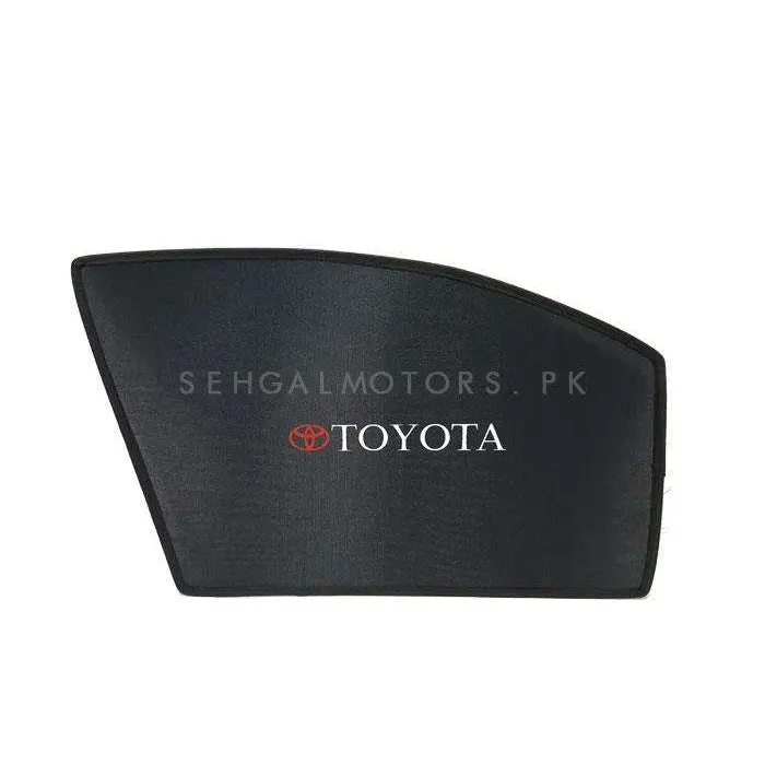 Toyota Fielder Foldable & Flexible Sunshade With Logo 2012-2019 - Side Sun Shade 1