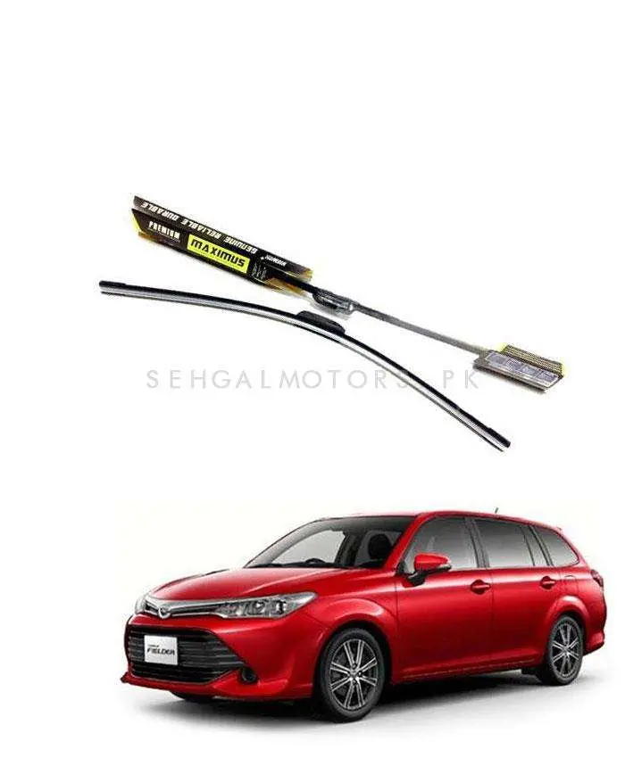 Toyota Fielder Maximus Premium Silicone Wiper Blades - Model 2012-2017 1