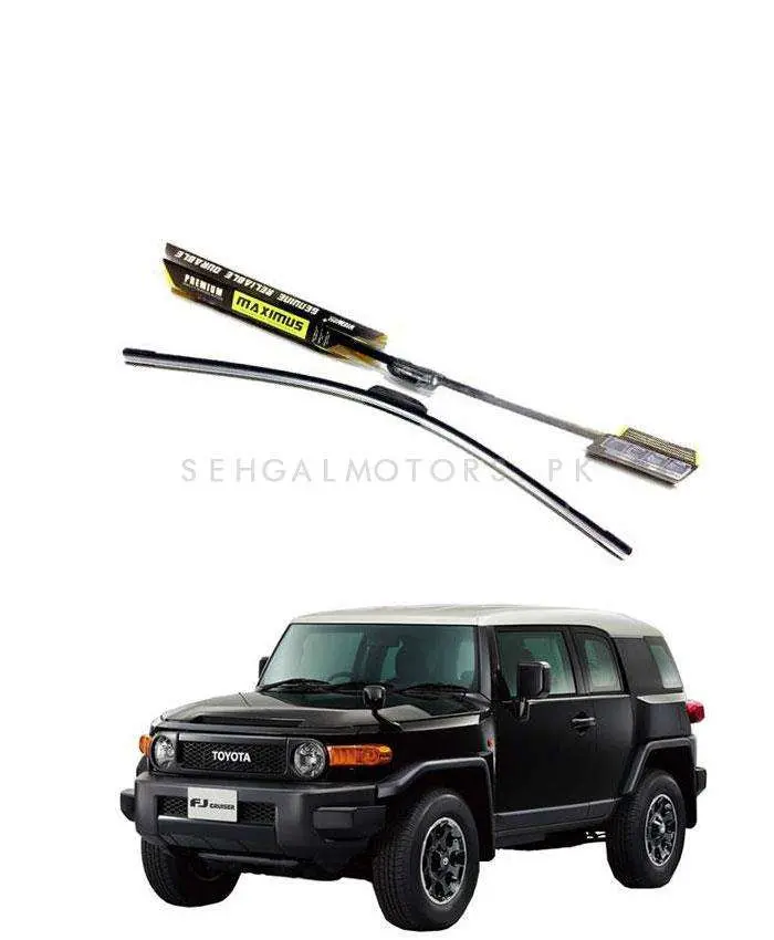 Toyota Fj Cruiser Maximus Premium Silicone Wiper Blades 2017 1