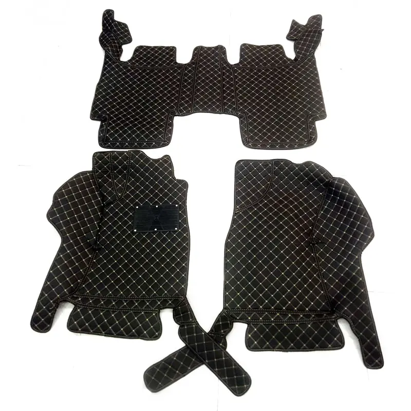 Toyota Fortuner 7D Floor Mats - Black - 3 Pcs Set 2016 - 2025 2