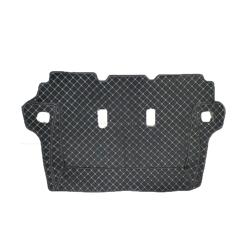 Toyota Fortuner 7D Stitched Floor Mat 4Th Piece - Black 2016 - 2022 2