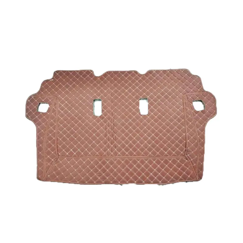Toyota Fortuner 7D Stitched Floor Mat 4Th Piece - Brown 2016 - 2021 2