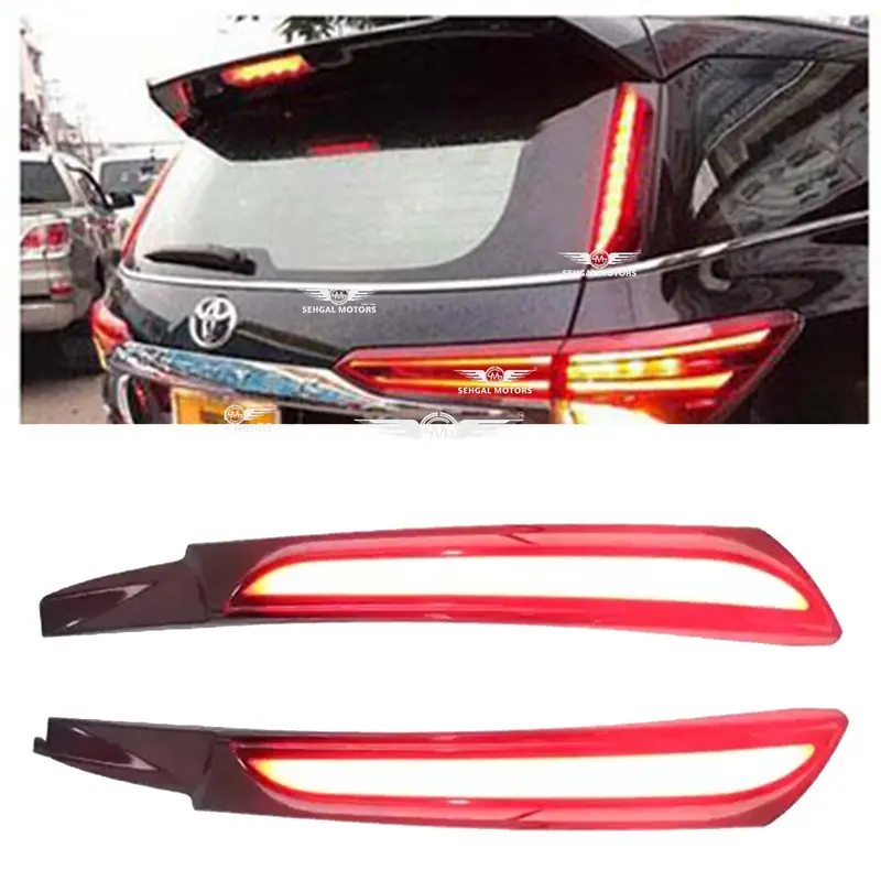 Toyota Fortuner Back Pillar Light Red Model 2017-2021 1