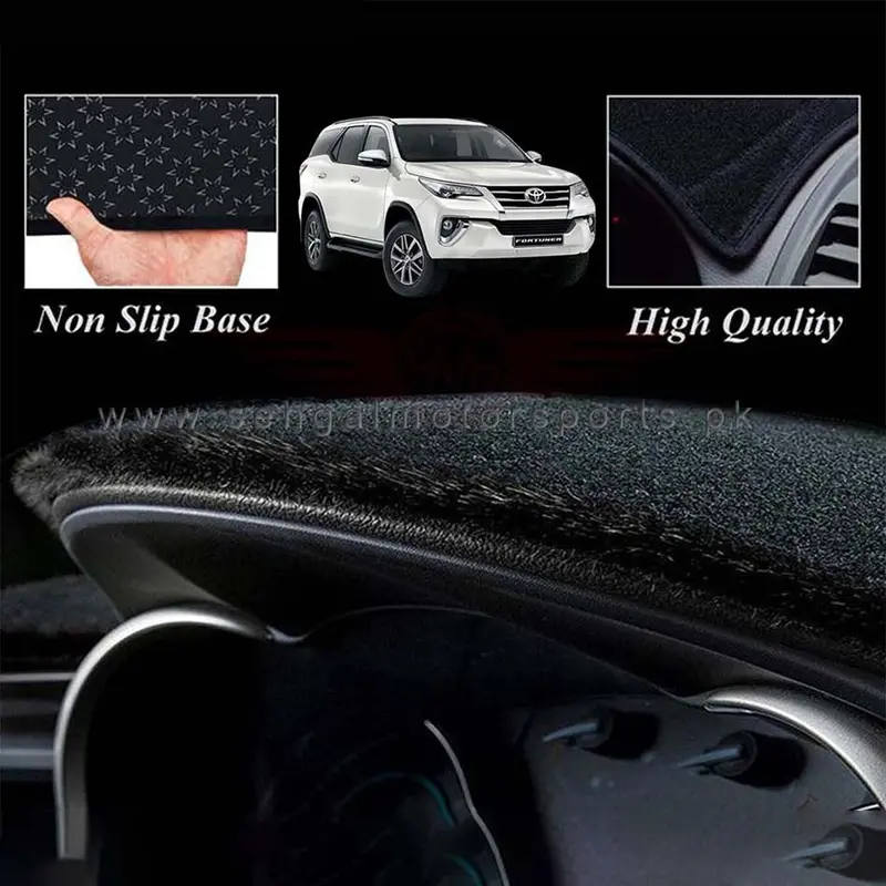 Toyota Fortuner Dashboard Mat Velvet Model 2017-2021 1
