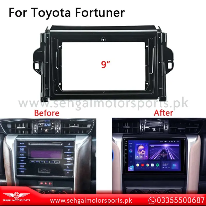 Toyota Fortuner Display Panel Frame/ Casing Model 2016-2021 1