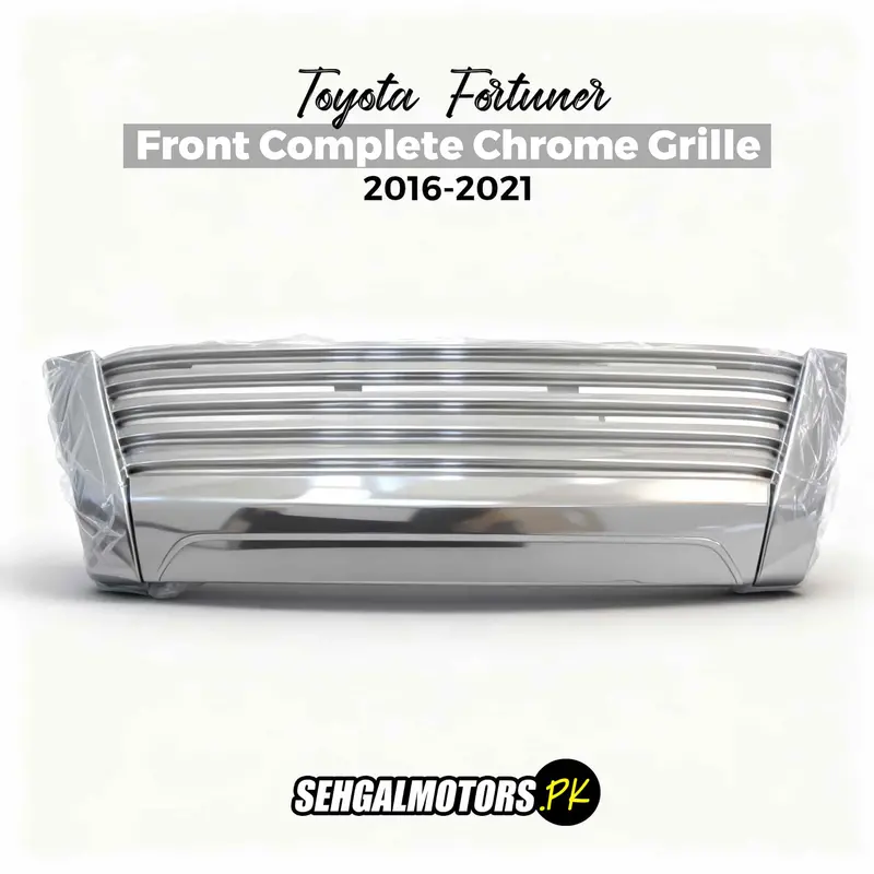 Toyota Fortuner Front Complete Chrome Grille 2016 - 2021 1