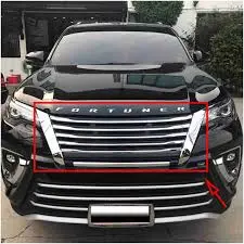 Toyota Fortuner Front Grill Sigma Style (Black & Chrome) Model 2017-2020 1
