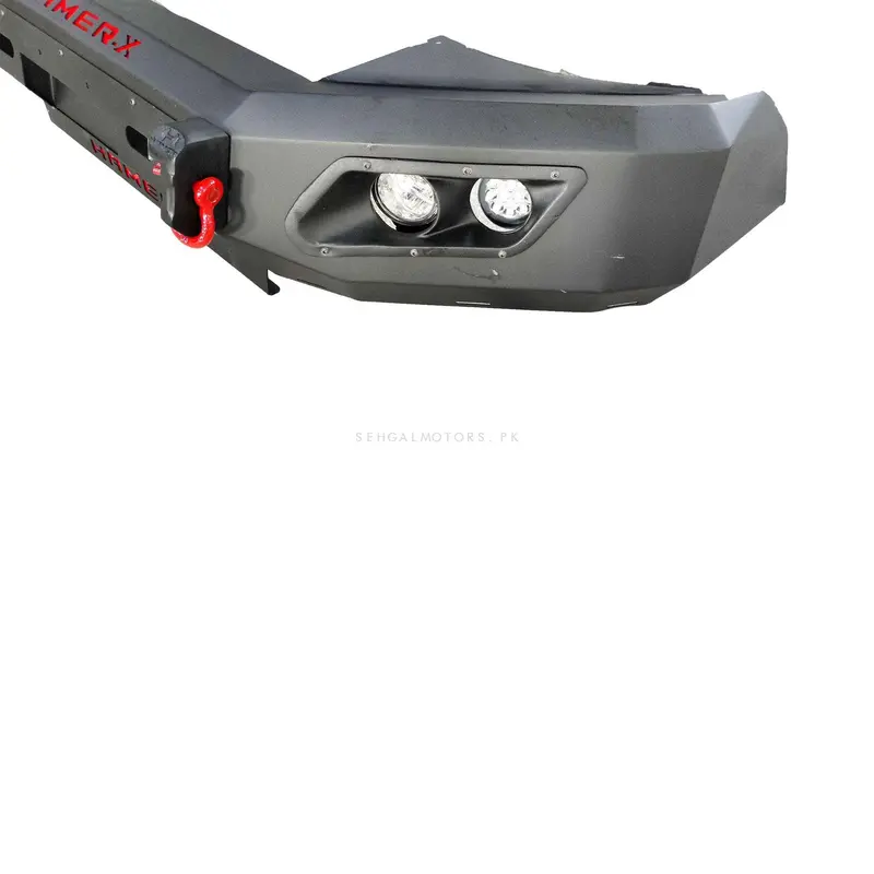 Toyota Fortuner Hamer Front Bull Bar Double Fog Lamp Half 2022 - 2023 2