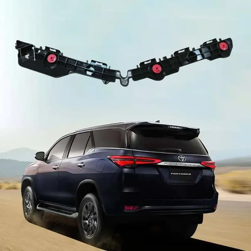 Toyota Fortuner Legender Bumper Spacer Bracket Back Pair 2016 - 2024 1