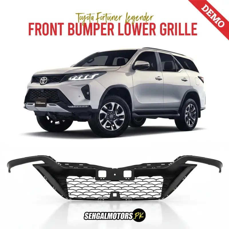 Toyota Fortuner Legender Front Bumper Lower Grille 2025 1