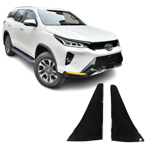 Toyota Fortuner Legender Gr Front Bumper Plastic Trim Pair 2016 - 2024 - Without Logo 1