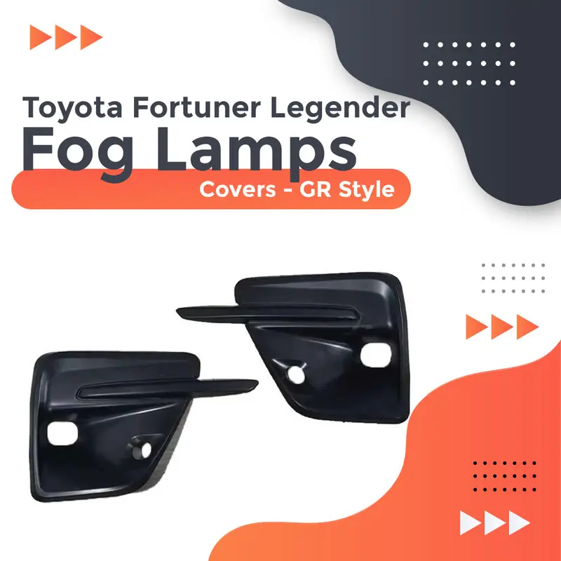 Toyota Fortuner Legender Gr Style Fog Lamps Covers 2016 - 2024 1