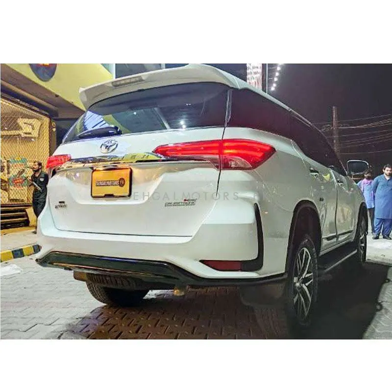 Toyota Fortuner Legender Oem Back Bumper 2016 - 2024 - (With Extender) 1