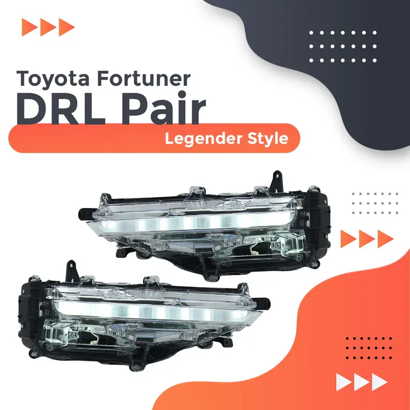 Toyota Fortuner Legender Oem Drl Pair 2016 - 2024 1
