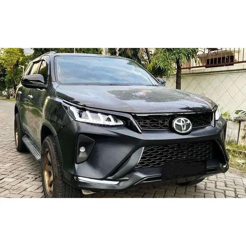 Toyota Fortuner Legender Oem Front Bumper 2016 - 2024 - (With Lower Plate Without Drl) 1
