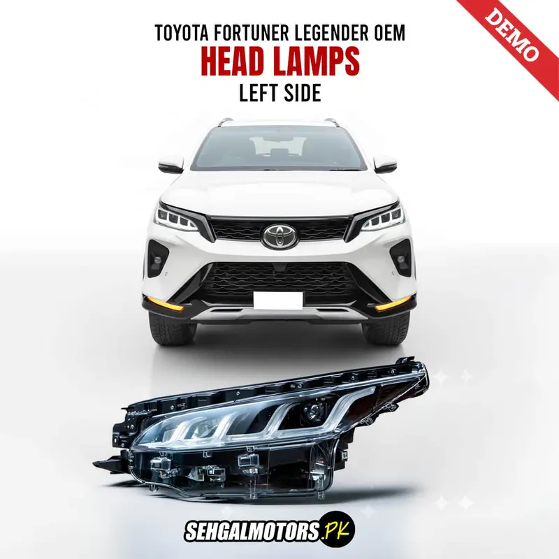 Toyota Fortuner Legender Oem Head Lamps Left Side - Model 2016-2024 1