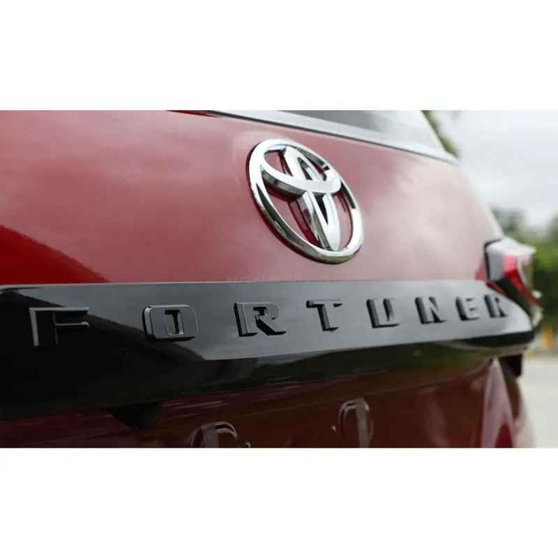 Toyota Fortuner Legender Trunk Garnish Black 2016 - 2022 2
