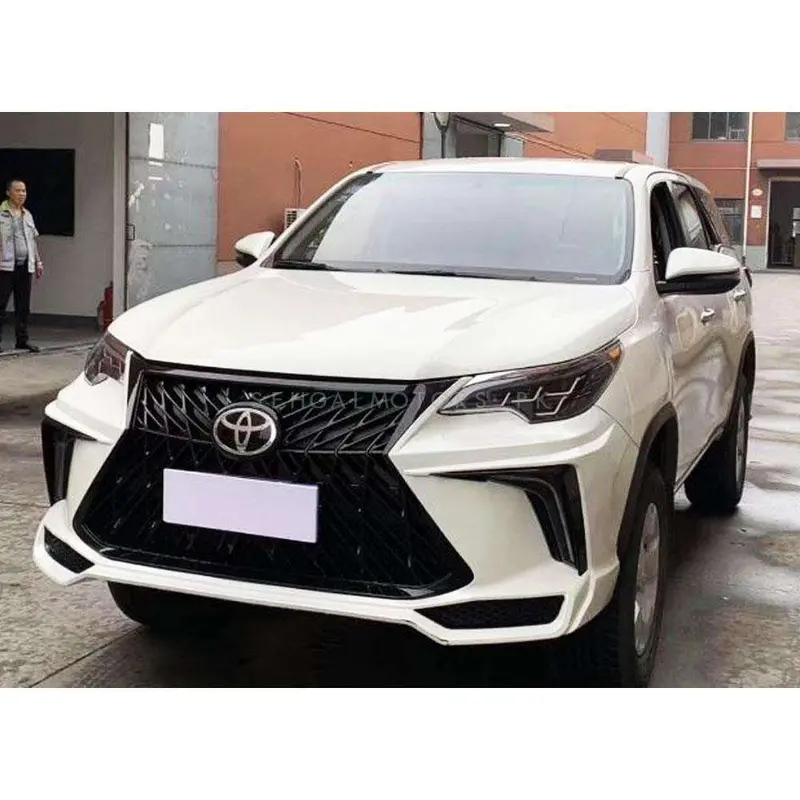 Toyota Fortuner Lx570 Lexus Style Nks Body Kit V4 2Pc 2016 - 2021 - Front And Back 1