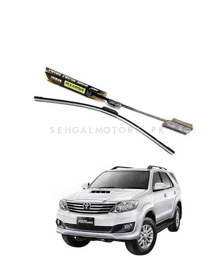 Toyota Fortuner Maximus Premium Silicone Wiper Blades 2013 - 2016 1