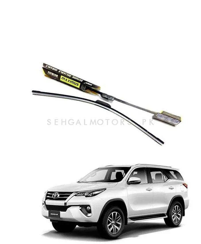 Toyota Fortuner Maximus Premium Silicone Wiper Blades 2016 - 2021 1