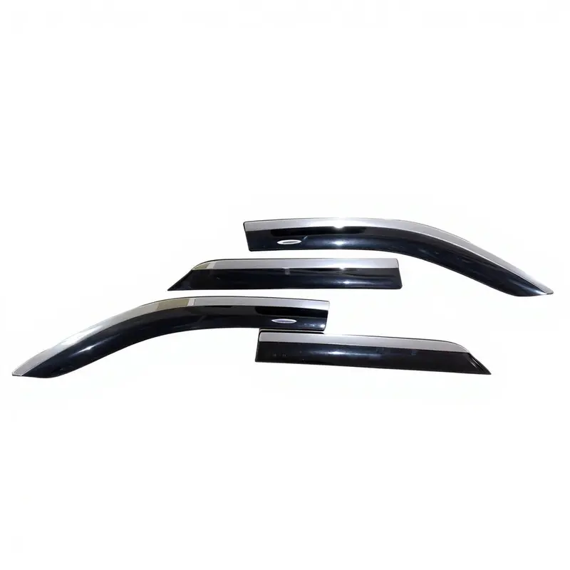 Toyota Fortuner Maximus Txr Air Press Sun Visor With Chrome 4 Pcs 2016 - 2021 2
