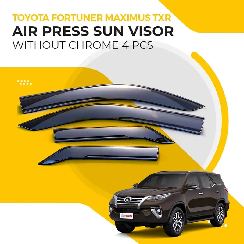 Toyota Fortuner Maximus Txr Air Press Sun Visor Without Chrome 2016 - 2021 1