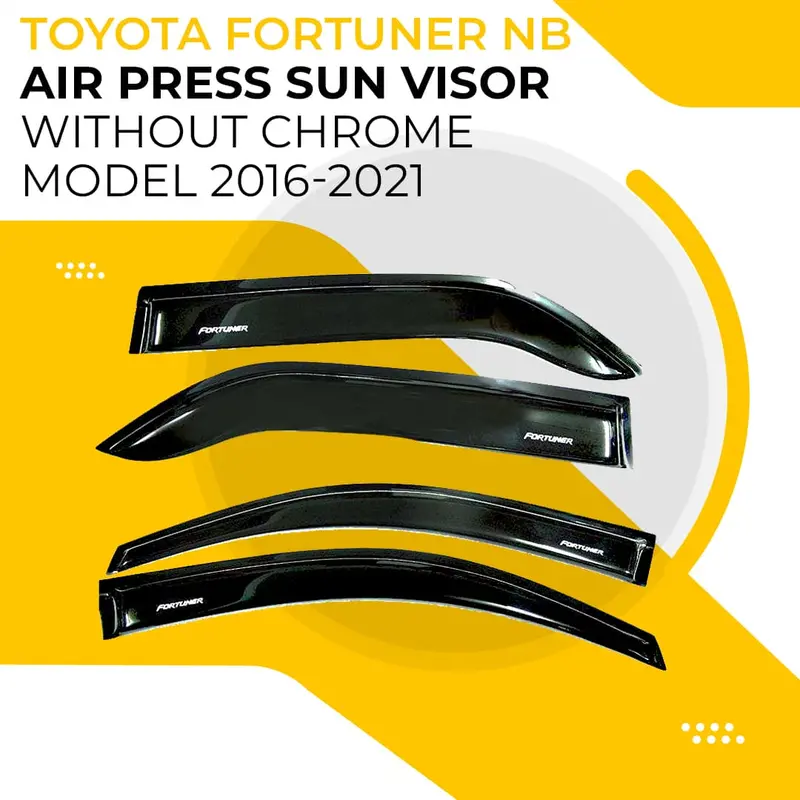 Toyota Fortuner Nb Air Press Sun Visor Without Chrome 2016 - 2021 1