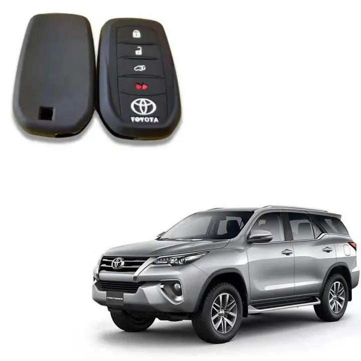Toyota Fortuner Pvc Silicone Key Cover 1