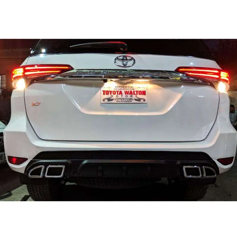 Toyota Fortuner Rear Bumper Diffuser 2016 - 2021 2