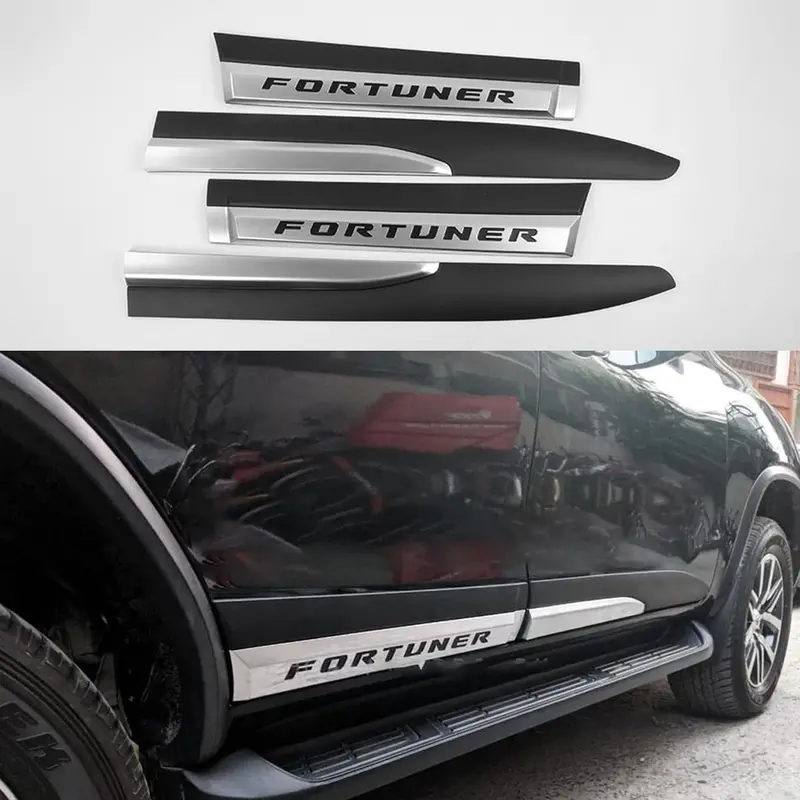 Toyota Fortuner Side Chrome Door Moulding 2016 - 2021 2