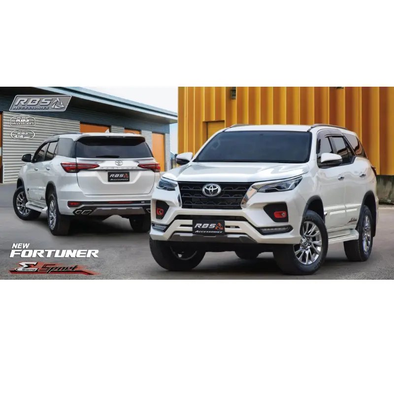 Toyota Fortuner Sigma Body Kit Rbs Sports Style Rbs (White) Model 2021-2022 1