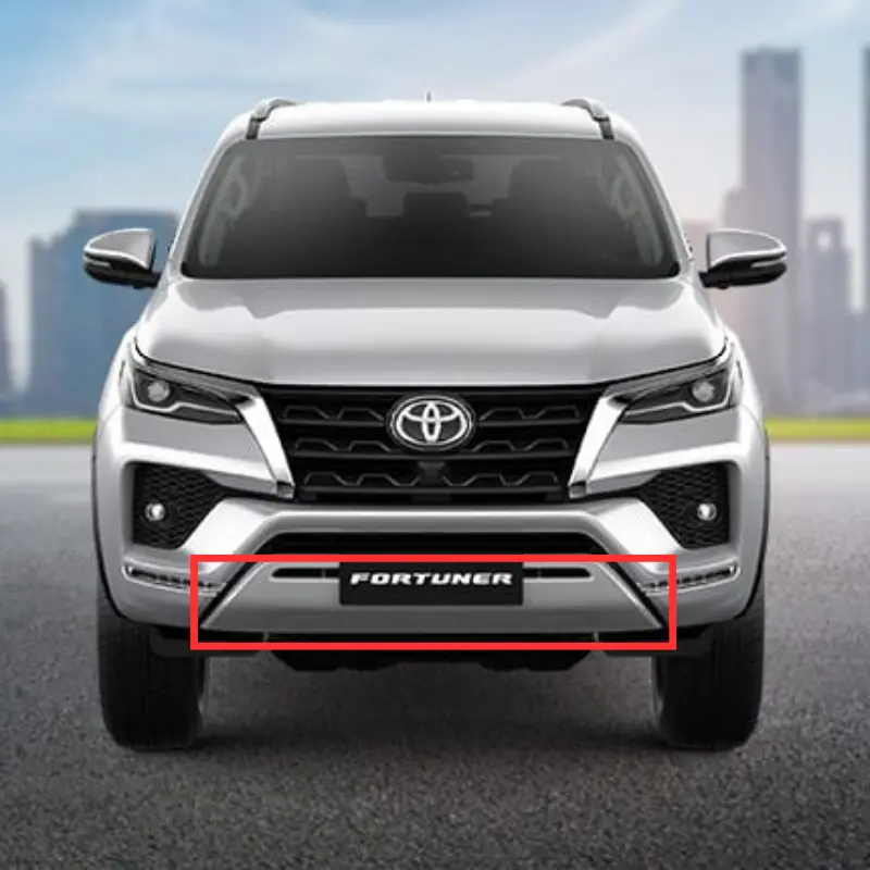 Toyota Fortuner Sigma Front Bumper Diffuser Model 2021 Unpainted 1