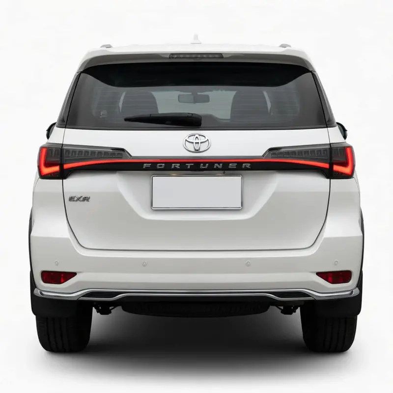 Toyota Fortuner Smoke Back Lamp With Trunk Garnish 2022 - 2024 2