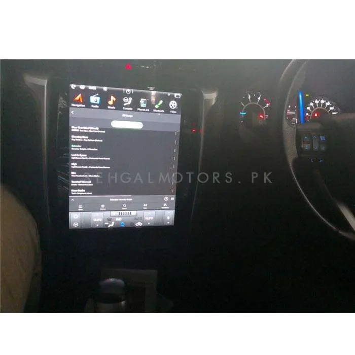 Toyota Fortuner Tesla Lcd Black 11 Inches 2016 - 2024 - Ips Display Multimedia System Android 2