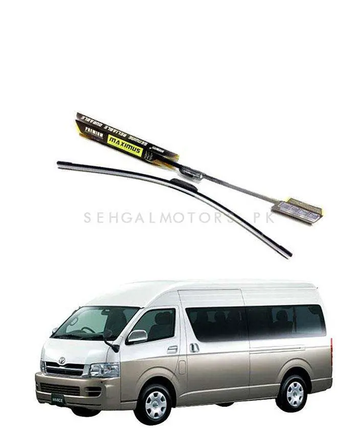 Toyota Hiace Maximus Premium Silicone Wiper Blades 2004 - 2017 1