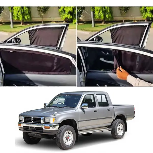 Toyota Hilux Custom Fit Retractable Curtains 1