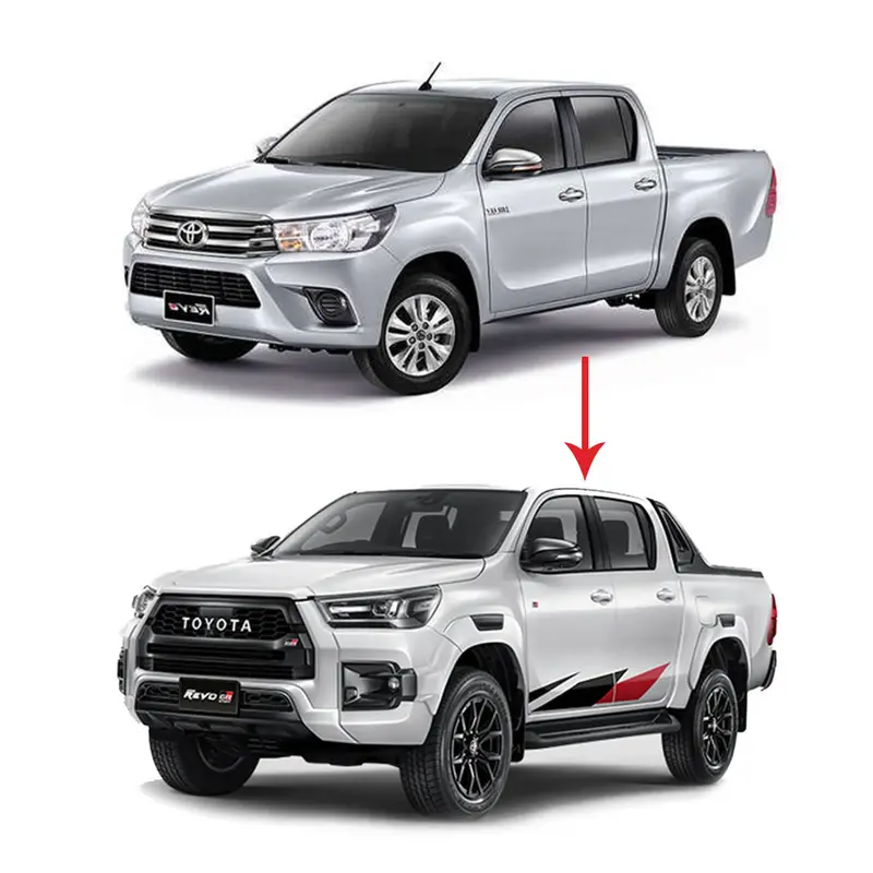 Toyota Hilux Revo 2017 Conversion Into Revo Gr 2023-2024 (W/O H.Light & B.Light) 1