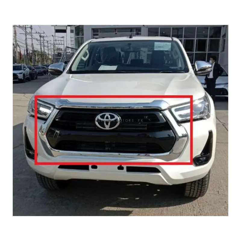 Toyota Hilux Revo 2021 Facelift Conversion Grille - Chrome 1