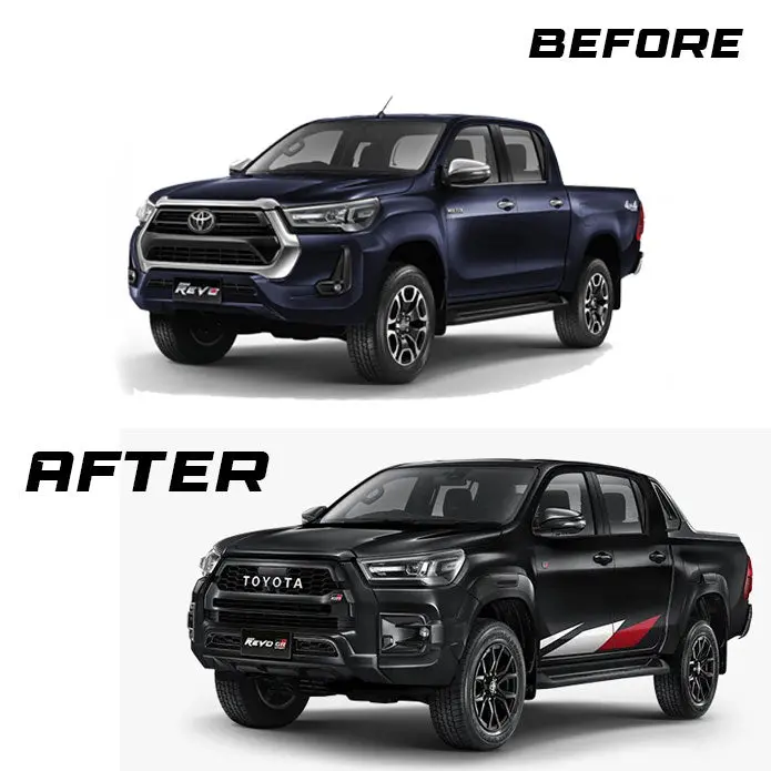 Toyota Hilux Revo 2022 To Rocco 2022 Gr Facelift Conversion 1