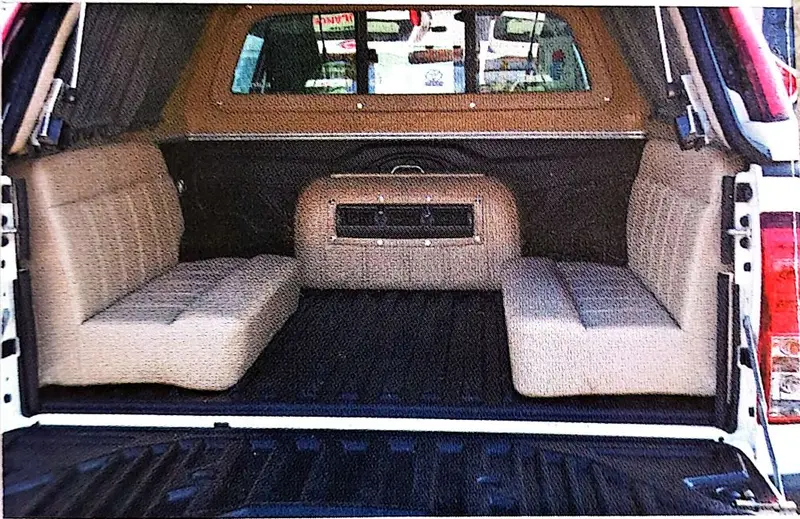 Toyota Hilux Revo Canopy Seats 1