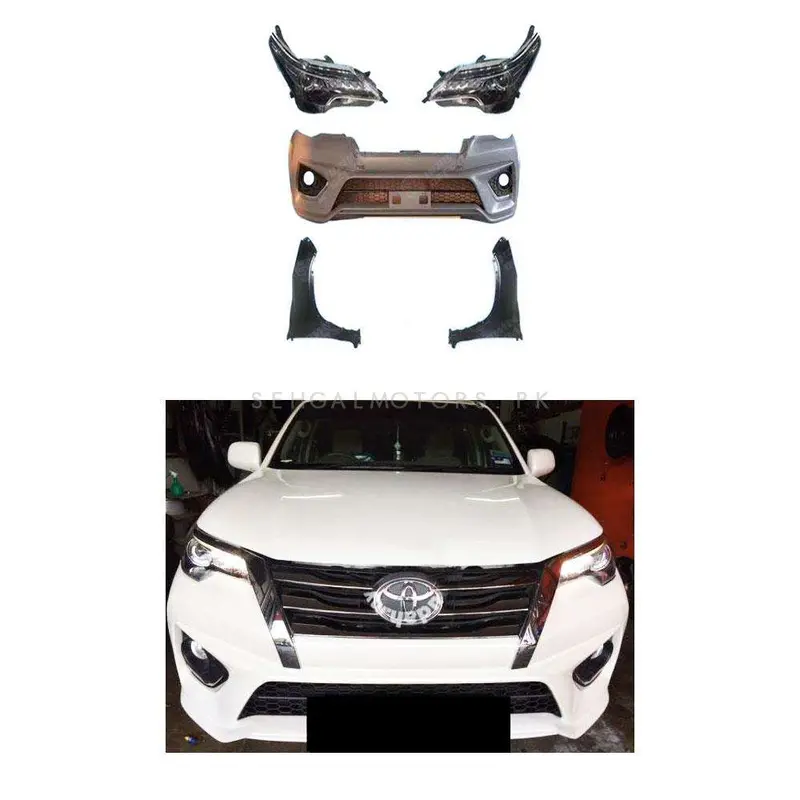 Toyota Hilux Revo Convert To Toyota Fortuner 2016 - 2021 - Without Grille 2