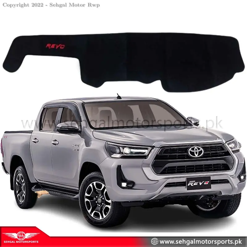 Toyota Hilux Revo Dashboard Mat Carpet Fur Model 2016-2021 1