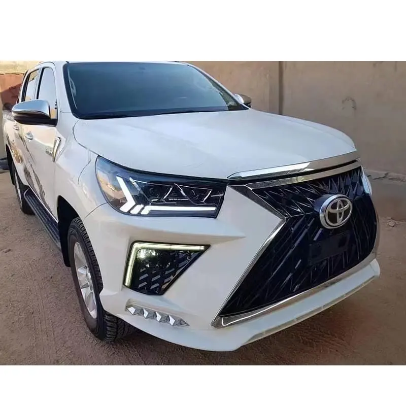 Toyota Hilux Revo Front Bumper Lexus Style V2 Model 2016-2020 1